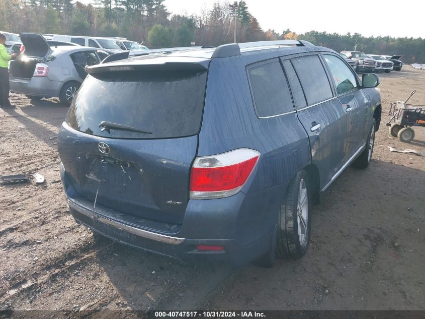 VIN 5TDDK3EH6DS242323 2013 Toyota Highlander, Limit... no.4