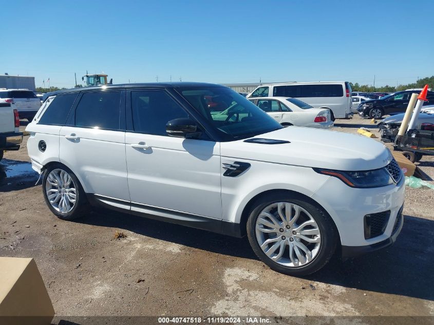 2022 Land Rover Range Rover Sport Se Mhev VIN: SALWG2SU7NA208680 Lot: 40747518