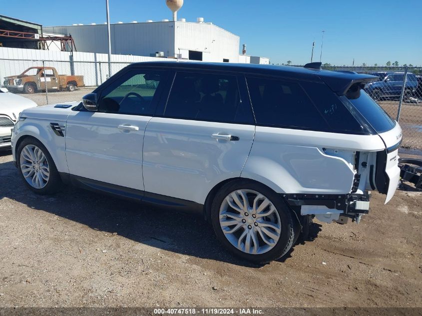 2022 Land Rover Range Rover Sport Se Mhev VIN: SALWG2SU7NA208680 Lot: 40747518