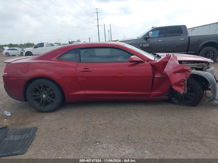 2015 Chevrolet Camaro Ls VIN: 2G1FB1E39F9306702 Lot: 40747524