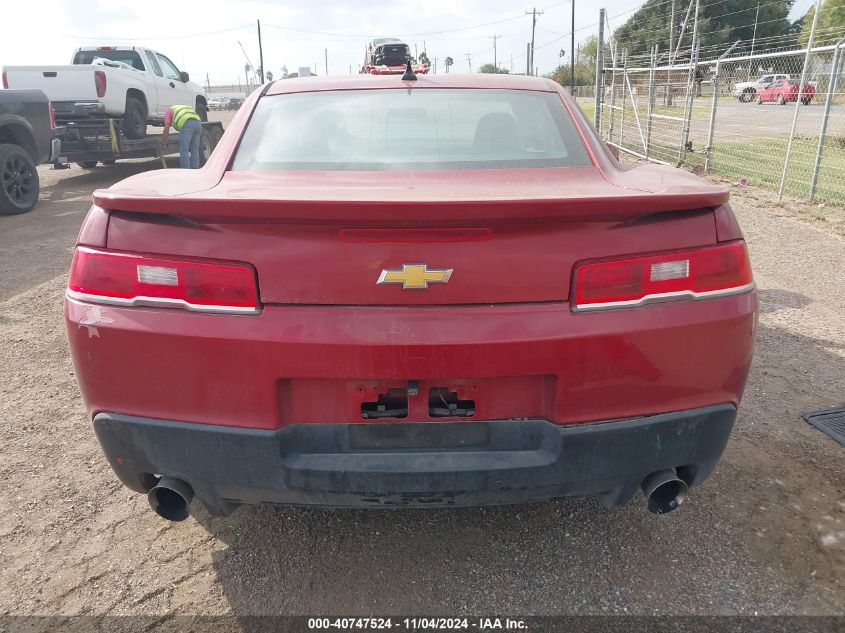 2015 Chevrolet Camaro Ls VIN: 2G1FB1E39F9306702 Lot: 40747524