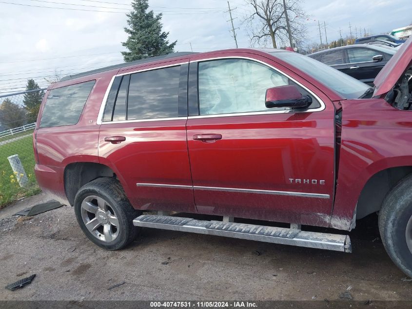 2016 Chevrolet Tahoe Lt VIN: 1GNSKBKC5GR480281 Lot: 40747531