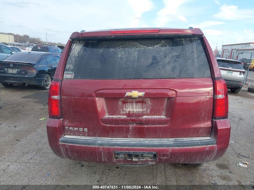 2016 Chevrolet Tahoe Lt VIN: 1GNSKBKC5GR480281 Lot: 40747531