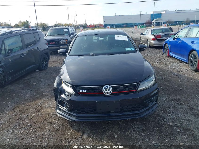 2017 Volkswagen Jetta Gli VIN: 3VW4T7AJXHM332896 Lot: 40747537