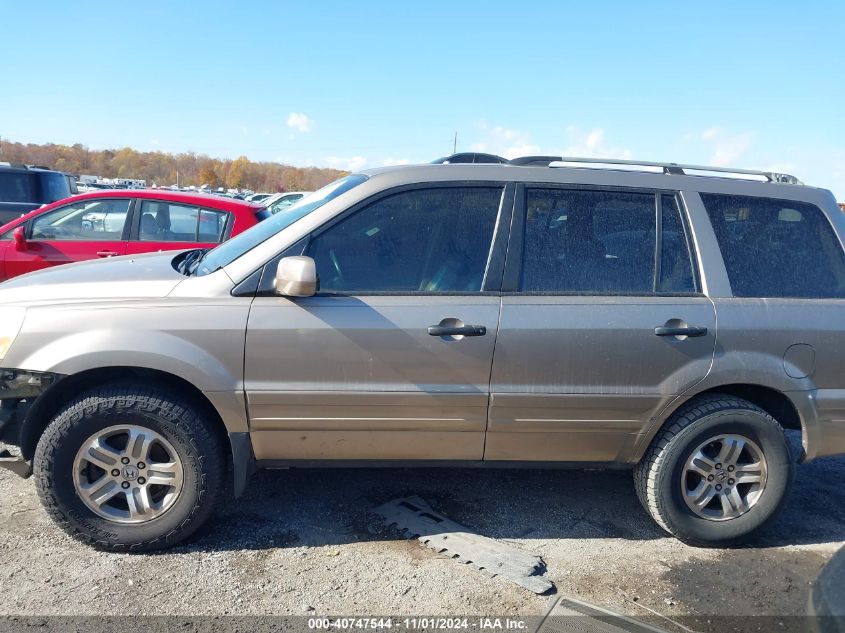 2003 Honda Pilot Ex-L VIN: 2HKYF18783H541409 Lot: 40747544