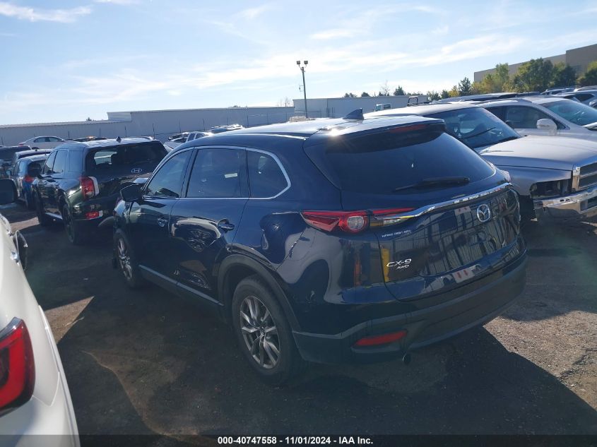 2018 Mazda Cx-9 Touring VIN: JM3TCBCY9J0220084 Lot: 40747558