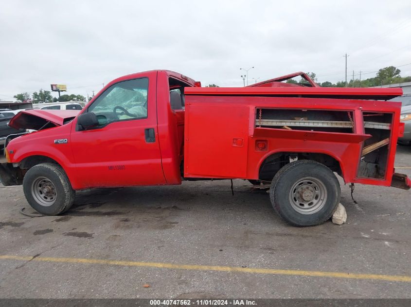 2000 Ford F-250 Lariat/Xl/Xlt VIN: 1FTNF20L3YEA05007 Lot: 40747562