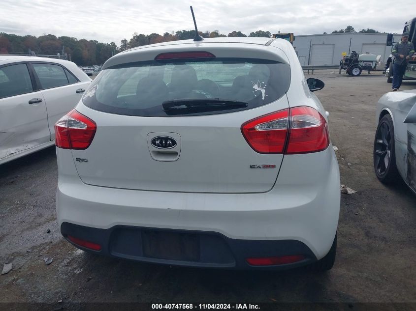 2012 Kia Rio5 Ex VIN: KNADN5A38C6040401 Lot: 40747568