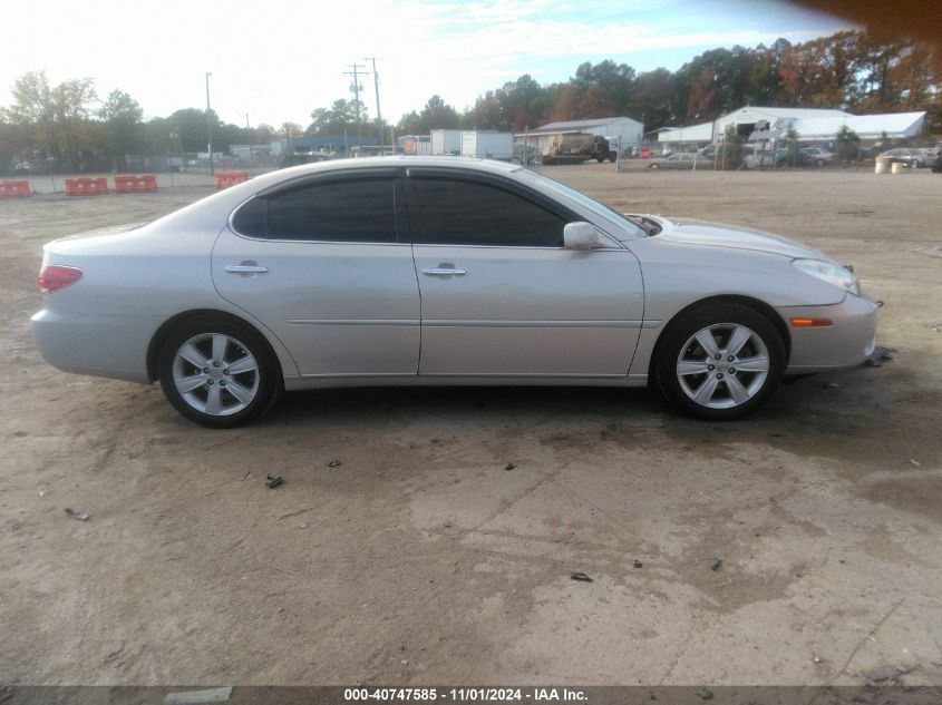 2005 Lexus Es 330 VIN: JTHBA30G855098210 Lot: 40747585