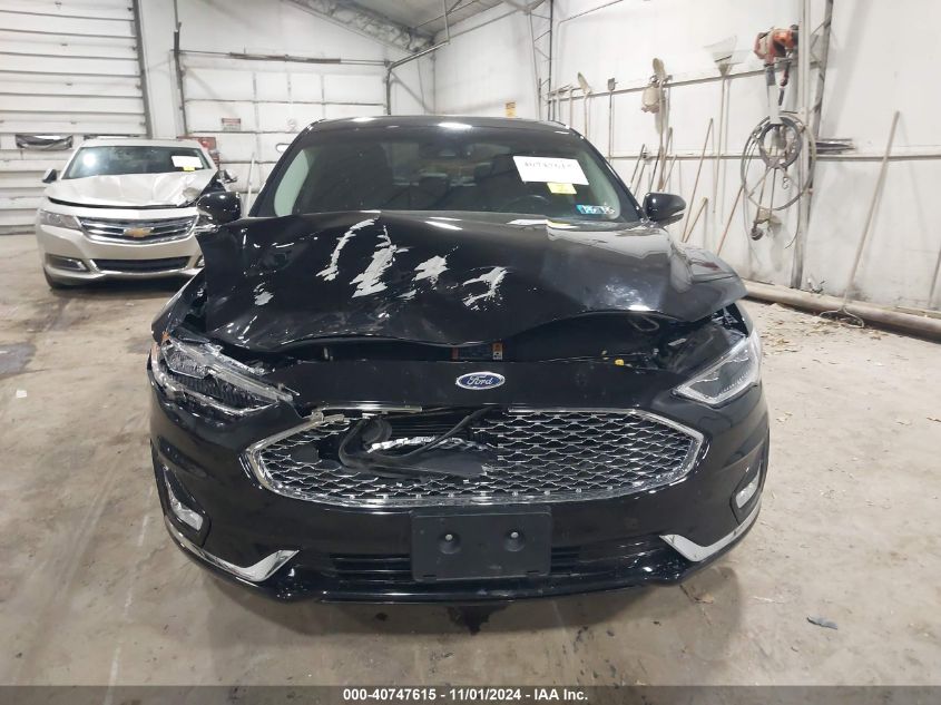 2020 Ford Fusion Titanium VIN: 3FA6P0K97LR265946 Lot: 40747615