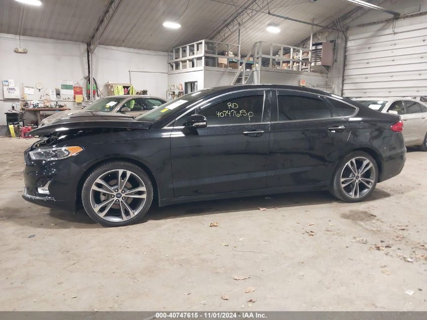 2020 Ford Fusion Titanium VIN: 3FA6P0K97LR265946 Lot: 40747615