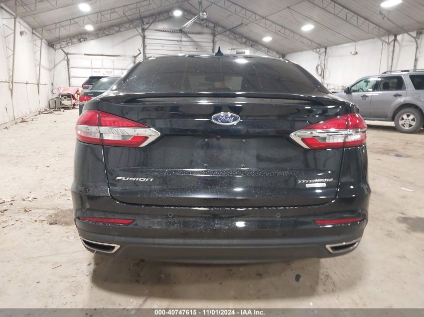 2020 Ford Fusion Titanium VIN: 3FA6P0K97LR265946 Lot: 40747615