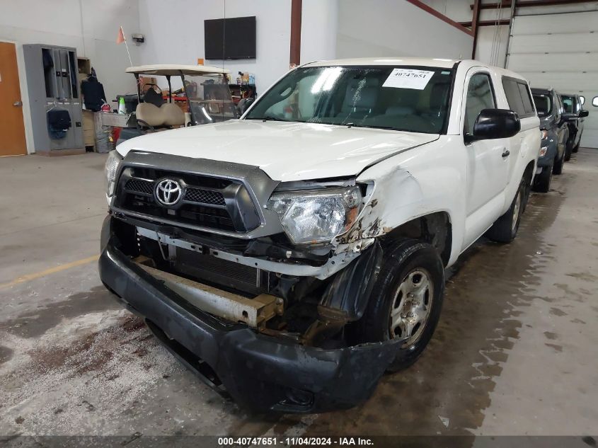 2013 Toyota Tacoma Base (A4) VIN: 5TFNX4CN5DX023612 Lot: 40747651