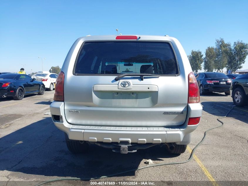 2004 Toyota 4Runner Sr5 Sport V8 VIN: JTEZT14R940015613 Lot: 40747669