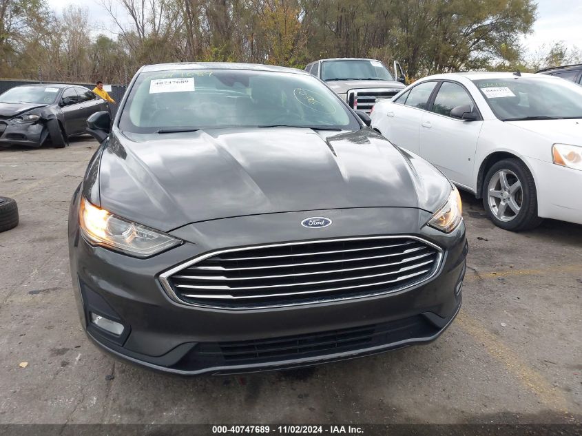 2019 Ford Fusion Se VIN: 3FA6P0HD0KR193935 Lot: 40747689