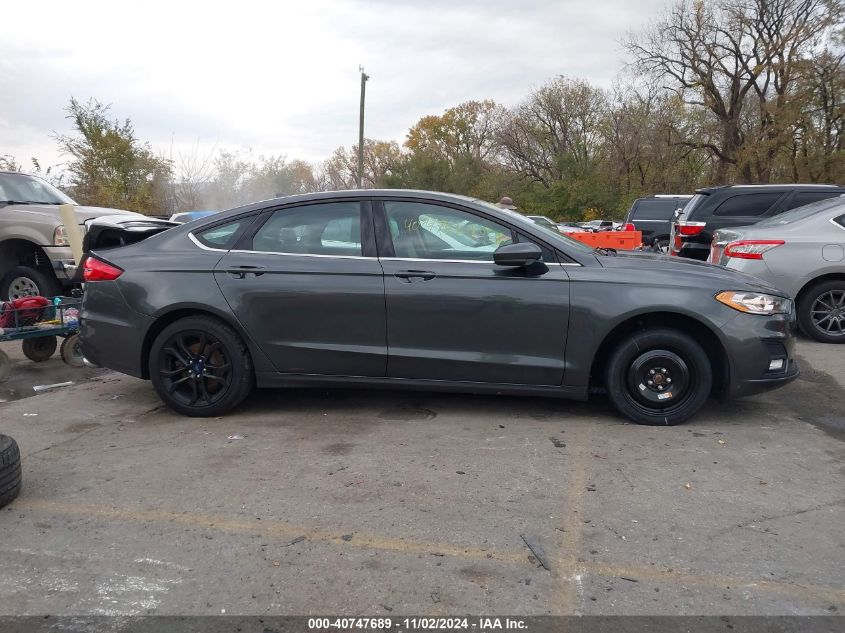 2019 Ford Fusion Se VIN: 3FA6P0HD0KR193935 Lot: 40747689