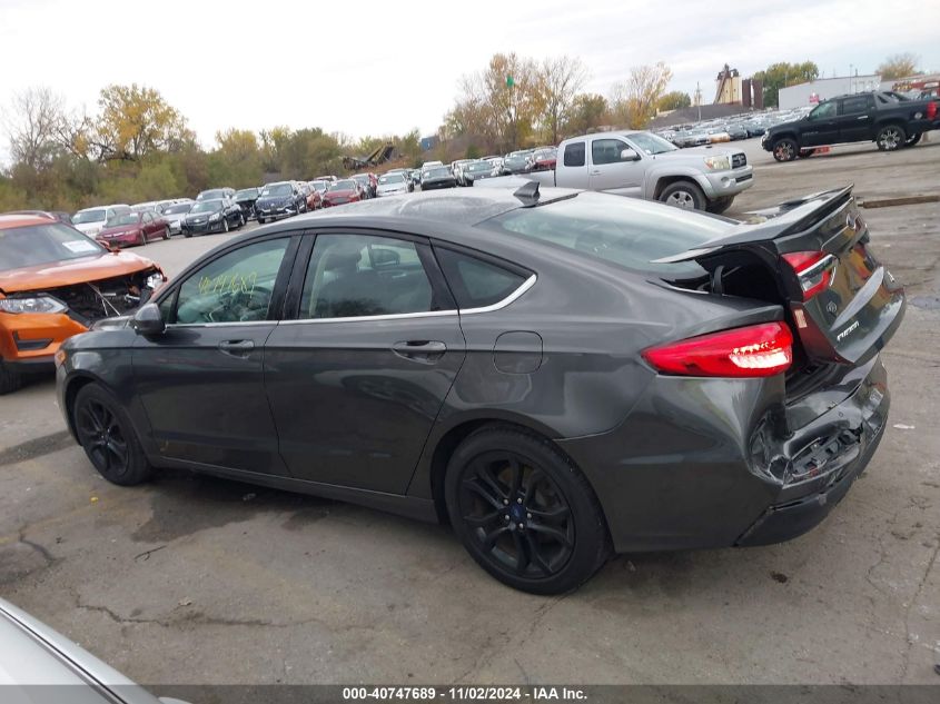 2019 Ford Fusion Se VIN: 3FA6P0HD0KR193935 Lot: 40747689