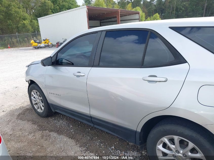 2020 Chevrolet Equinox Fwd Ls VIN: 3GNAXHEV5LS614310 Lot: 40747694