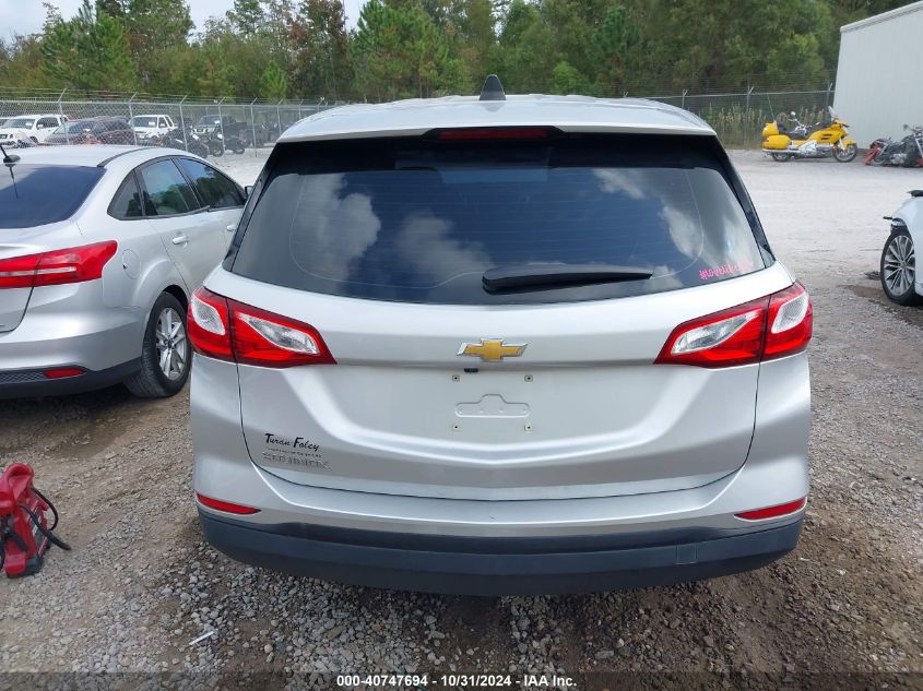 2020 Chevrolet Equinox Fwd Ls VIN: 3GNAXHEV5LS614310 Lot: 40747694