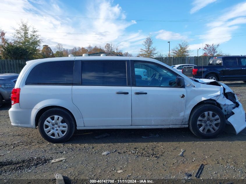 2019 Dodge Grand Caravan Se VIN: 2C4RDGBG9KR766736 Lot: 40747700