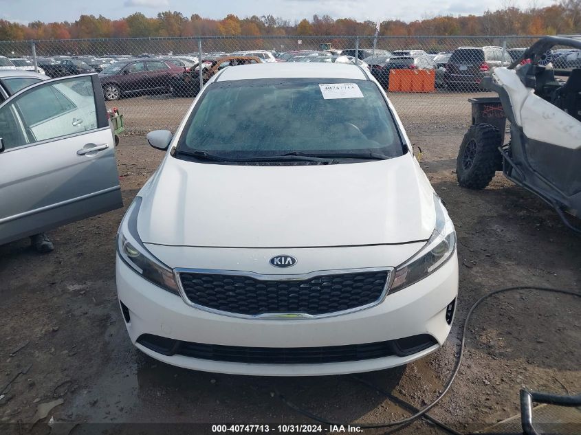 2017 Kia Forte Lx VIN: 3KPFK4A73HE115539 Lot: 40747713