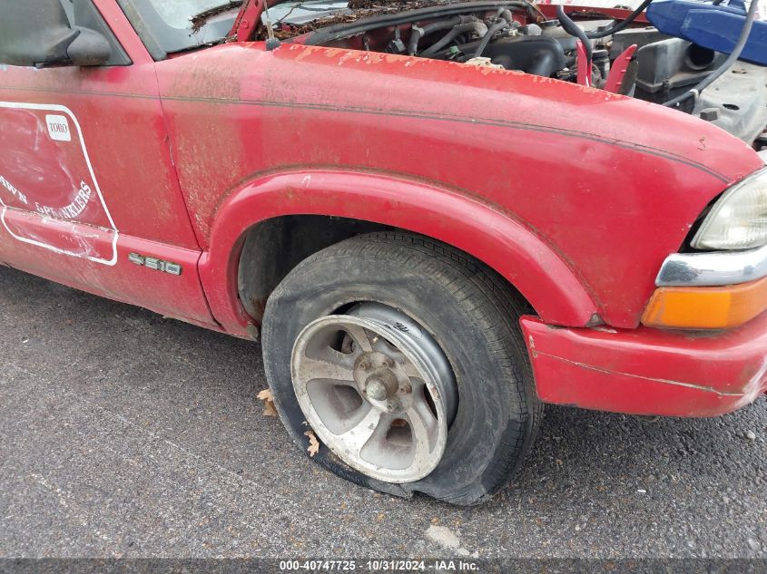 1998 Chevrolet S-10 Ls Fleetside VIN: 1GCCS1945W8224636 Lot: 40747725