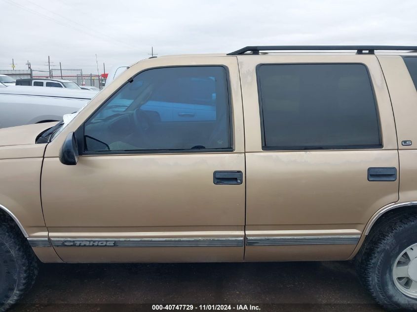 1999 Chevrolet Tahoe Lt VIN: 1GNEC13RXXJ392803 Lot: 40747729