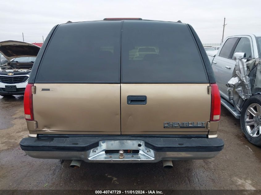 1999 Chevrolet Tahoe Lt VIN: 1GNEC13RXXJ392803 Lot: 40747729