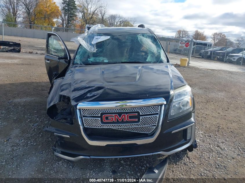 2016 GMC Terrain Denali VIN: 2GKFLVE36G6242198 Lot: 40747739