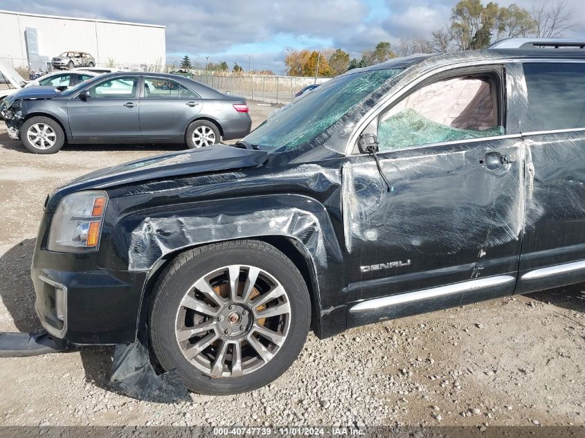 2016 GMC Terrain Denali VIN: 2GKFLVE36G6242198 Lot: 40747739