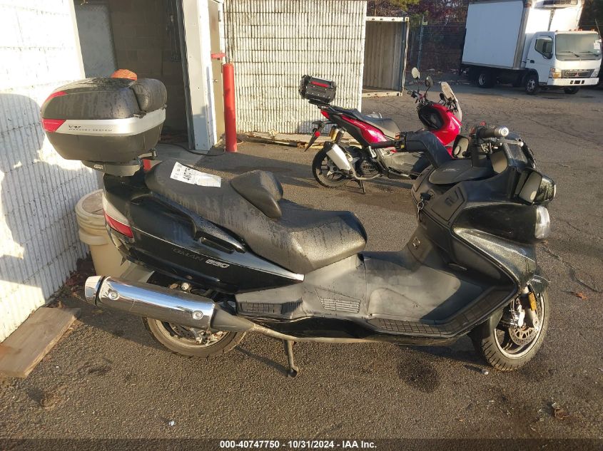 2009 Suzuki An650 A VIN: JS1CP51B792100906 Lot: 40747750