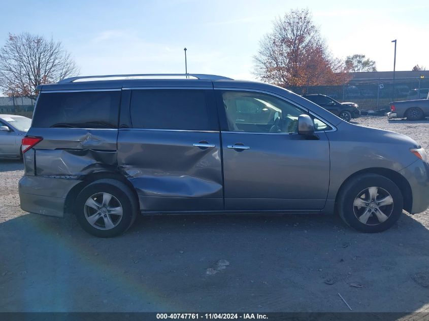 2016 Nissan Quest S/Sv/Sl/Platinum VIN: JN8AE2KP9G9156057 Lot: 40747761