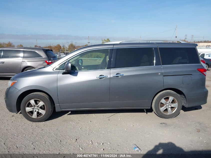 2016 Nissan Quest S/Sv/Sl/Platinum VIN: JN8AE2KP9G9156057 Lot: 40747761