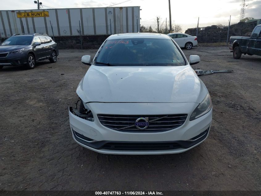 2014 Volvo S60 T5 Platinum VIN: YV1612FHXE2295467 Lot: 40747763