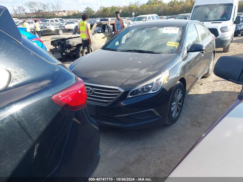 2016 Hyundai Sonata Se VIN: 5NPE24AF1GH291549 Lot: 40747770