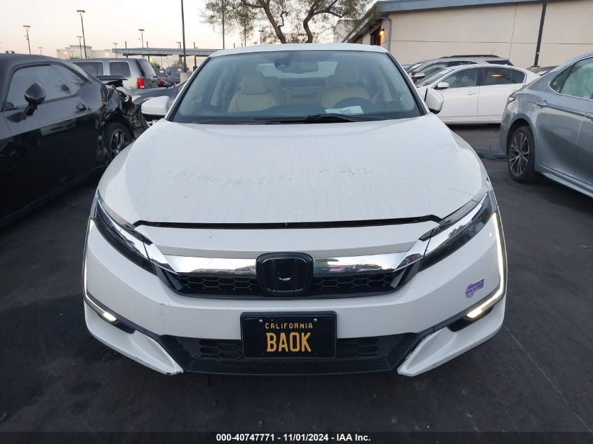 2018 Honda Clarity VIN: JHMZC5F10JC020209 Lot: 40747771