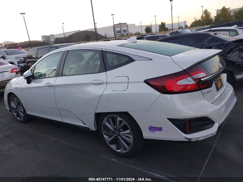 2018 Honda Clarity VIN: JHMZC5F10JC020209 Lot: 40747771