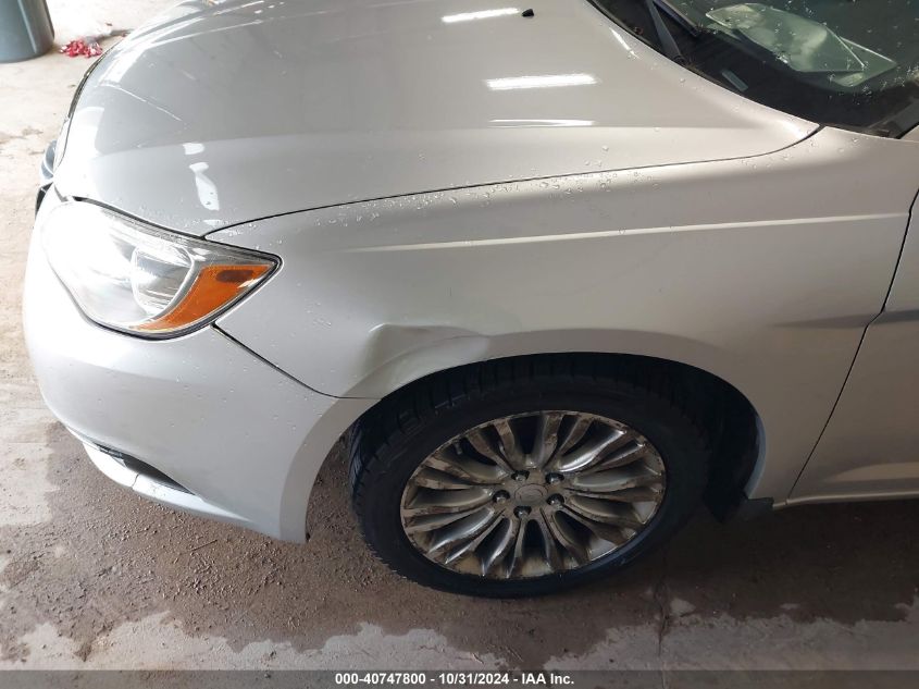 2012 Chrysler 200 Lx VIN: 1C3CCBABXCN282286 Lot: 40747800