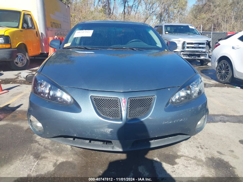 2006 Pontiac Grand Prix VIN: 2G2WP552261219654 Lot: 40747812