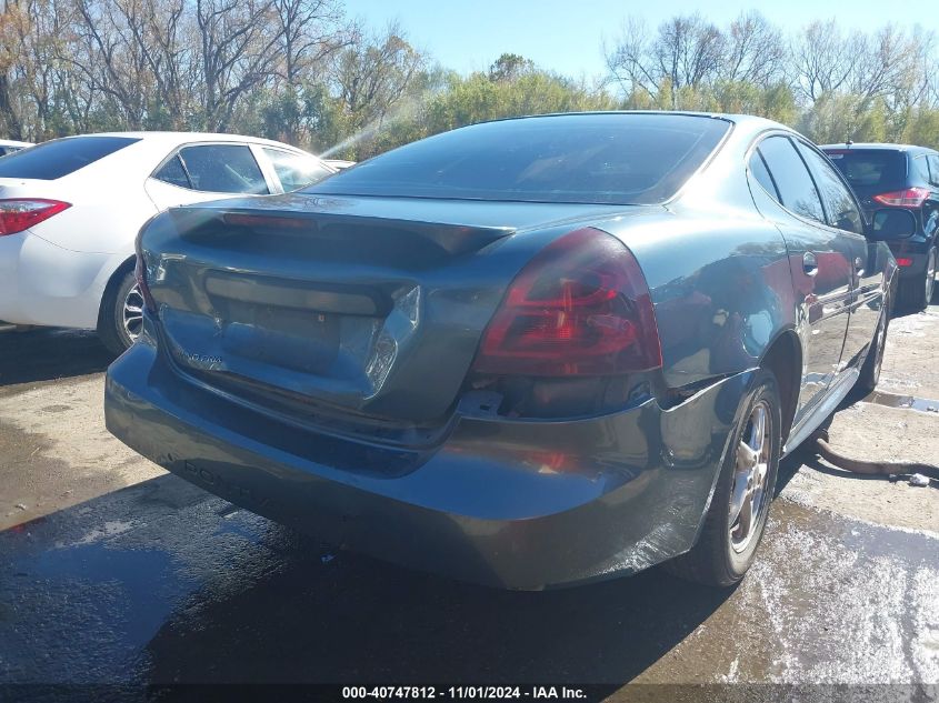 2006 Pontiac Grand Prix VIN: 2G2WP552261219654 Lot: 40747812