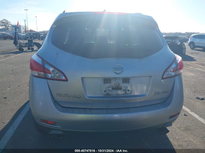 2012 Nissan Murano Sl VIN: JN8AZ1MW3CW231947 Lot: 40747816