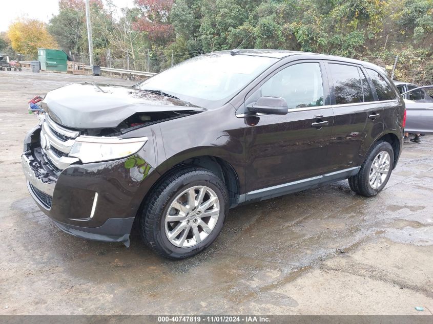 VIN 2FMDK3KC9EBA26120 2014 Ford Edge, Limited no.2