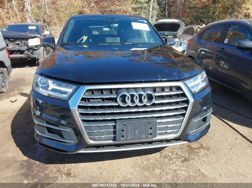 2017 Audi Q7 2.0T Premium VIN: WA1AHAF72HD045835 Lot: 40747852