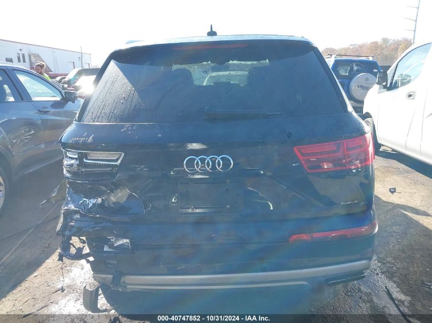 2017 Audi Q7 2.0T Premium VIN: WA1AHAF72HD045835 Lot: 40747852