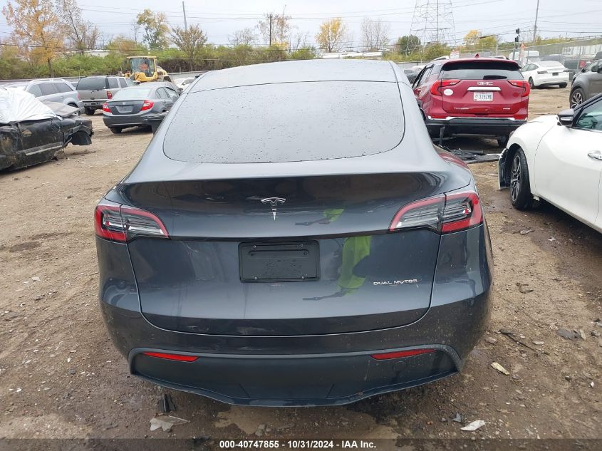 2021 TESLA MODEL Y LONG RANGE DUAL MOTOR ALL-WHEEL DRIVE - 5YJYGDEE2MF190286