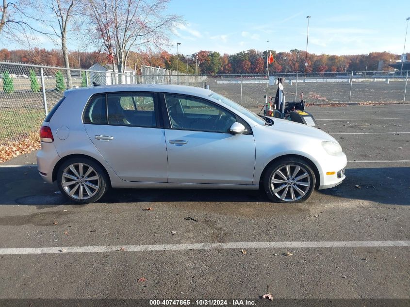 2012 Volkswagen Golf Tdi 4-Door VIN: WVWNM7AJ4CW219202 Lot: 40747865