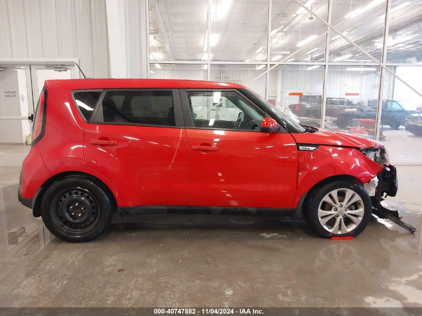 2015 Kia Soul + VIN: KNDJP3A51F7812077 Lot: 40747882