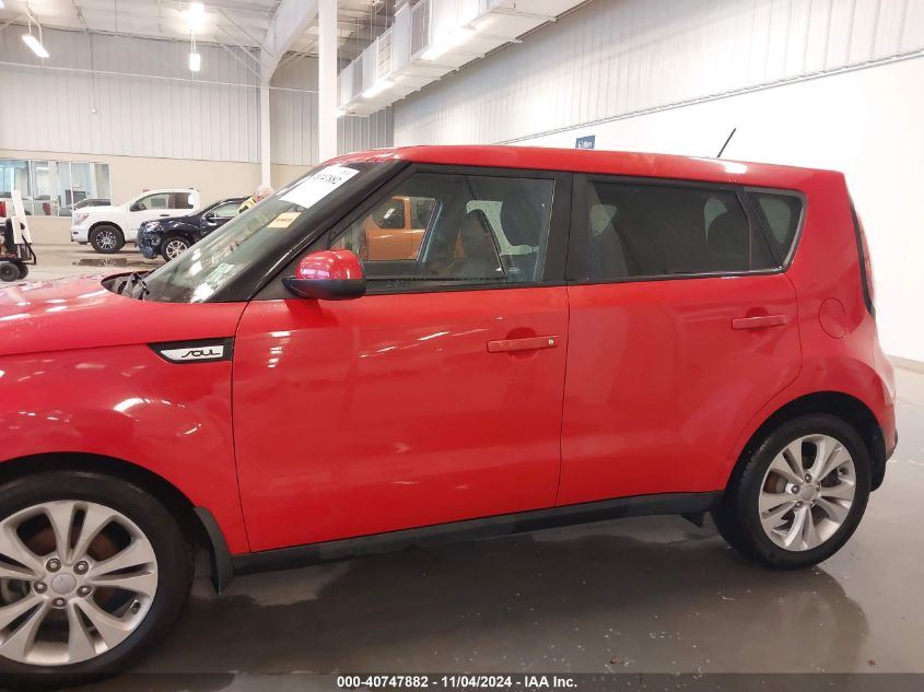 2015 Kia Soul + VIN: KNDJP3A51F7812077 Lot: 40747882