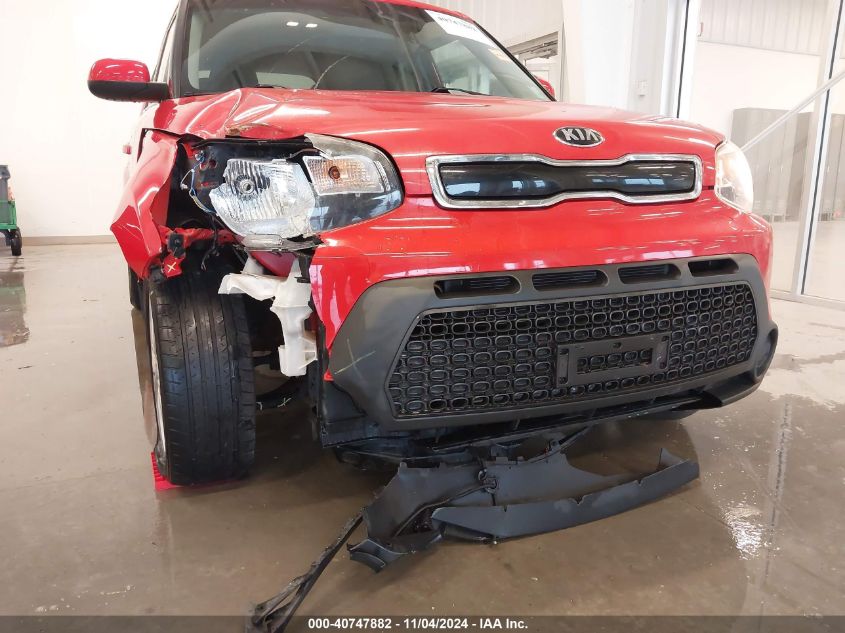 2015 Kia Soul + VIN: KNDJP3A51F7812077 Lot: 40747882