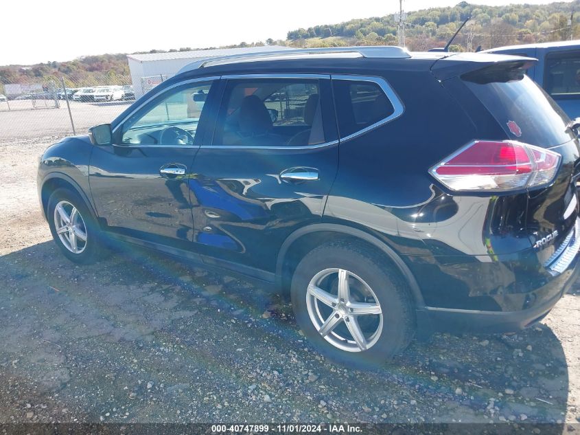 2016 Nissan Rogue Sv VIN: 5N1AT2MT1GC923054 Lot: 40747899